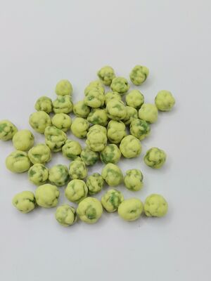 اسنک لوبیا سبز واسیبی با عمر طولانی، HACCP/BRC/KOSHER/HALAL گواهی شده و به آرامی پخته شده است