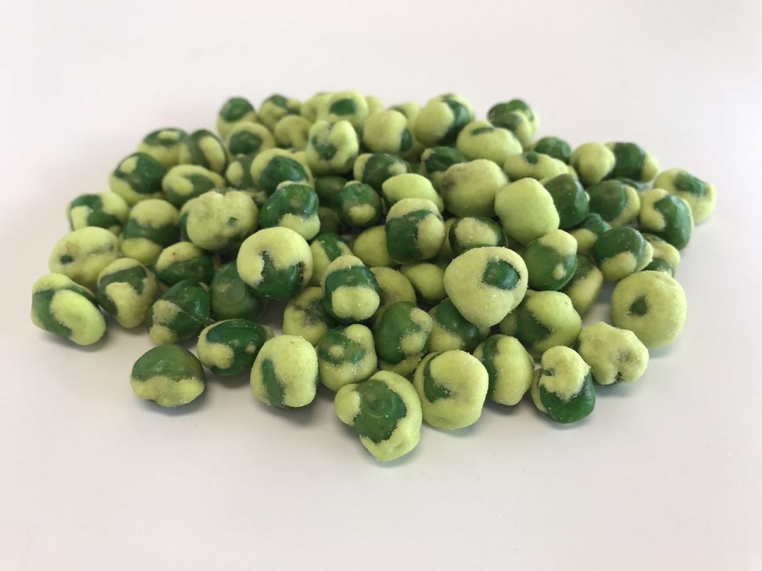 Wasabi Coated Peanuts Dehydrated سبز Snack گاز طبیعی کوره Certified
