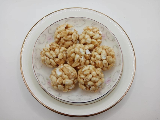 گلوله برنج کاراملی