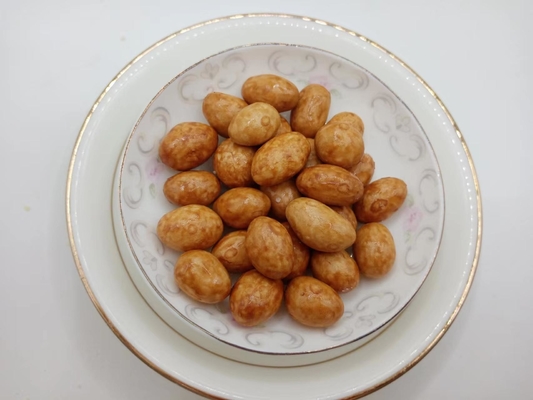 بادام زمینی خرد شده