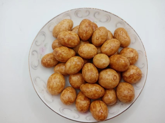 بادام زمینی خرد شده