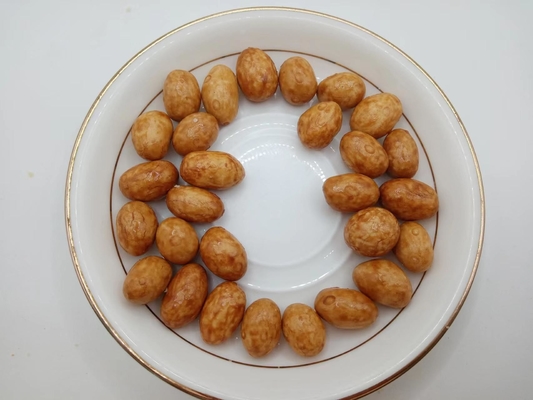 بادام زمینی خرد شده