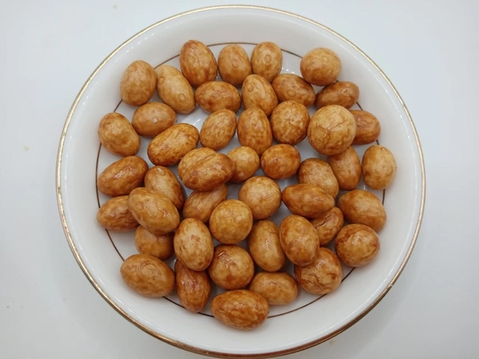 بادام زمینی خرد شده