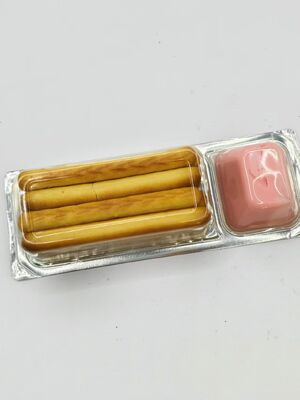 کریپس های فرنگی با پوری فرنگی واقعی و کالسیوم غنی شده بدون GMO