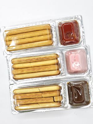 کریپس های فرنگی با پوری فرنگی واقعی و کالسیوم غنی شده بدون GMO