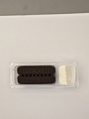 چیپس با دیپ خامه ای شیر با 35% مواد جامد شیر و بسته بندی محفظه ای - مخلوط میان وعده سالم با لاکتوز کاهش یافته