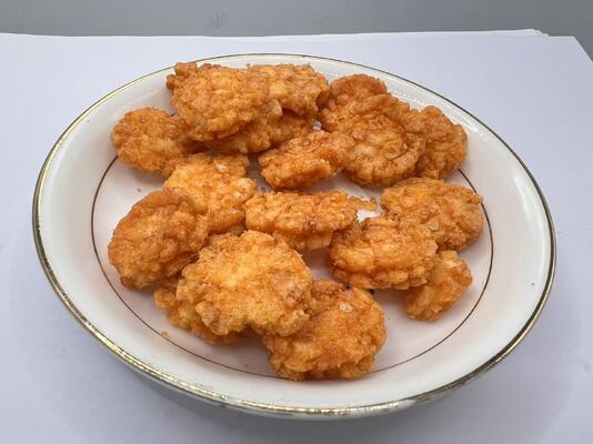 مخلوط کریکرهای برنج OEM چیلی / BBQ طعم گرد - میان وعده های ترش با عمر 12 ماهه