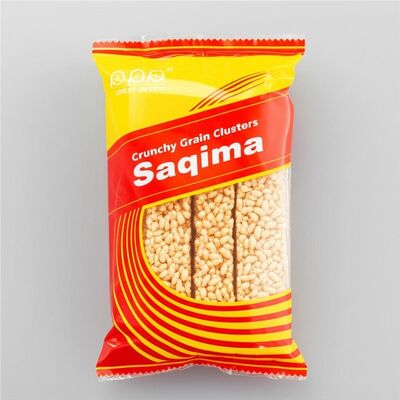 خوشه‌های غلات ترد و ترد و ترد شده ساخیمای سالم، مخلوط میان وعده