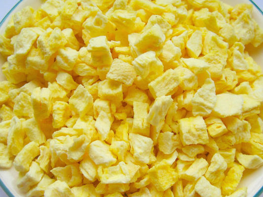 منجمد تغذیه میوه خشک شده، یخ زده خشک آناناس نعناع نعناع