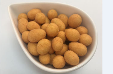 اسنک پخته شده ترد و ترد با بادام زمینی روکش شده بو داده شده با طعم ذرت شیرین، مناسب برای طحال/معده