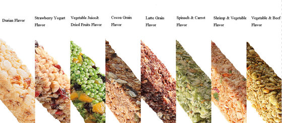 پروتئین قدرتمند خوشمزه با پروتئین انرژی با استفاده از بسته بندی خرده فروشی برای صبحانه