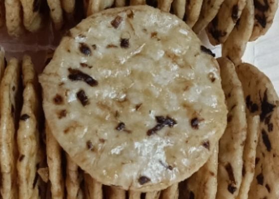OEM Delicious جلبک دریایی Flavour Round Rice Crackers Savour دور تنقلات طعم های مختلف