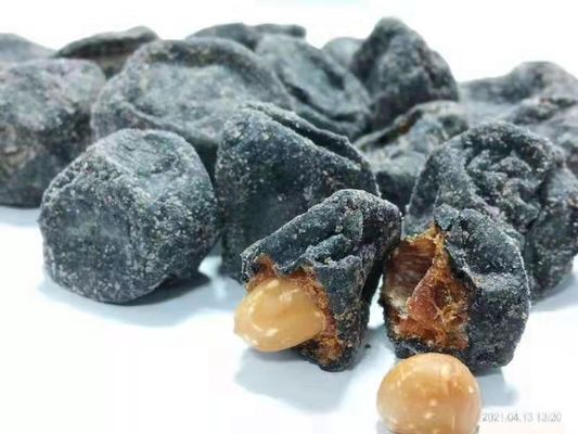 بادام زمینی ذغالی بامبو طعم آلو ترد OEM