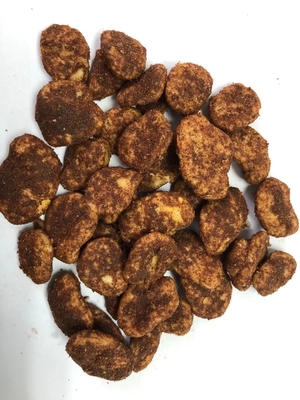 وگان OEM با طعم کاکائو با روکش چیپس لوبیا پهن سرخ شده ترد