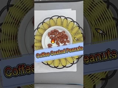 بادام زمینی روکش شده با قهوه با پروتئین بالا بسته بندی فله